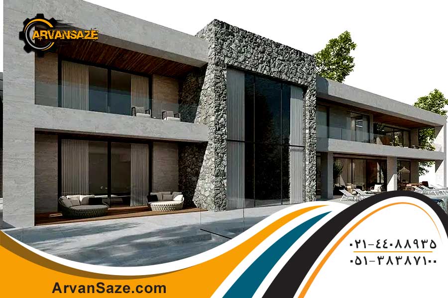 بهترین متریال برای فضاهای بیرونی ساختمان